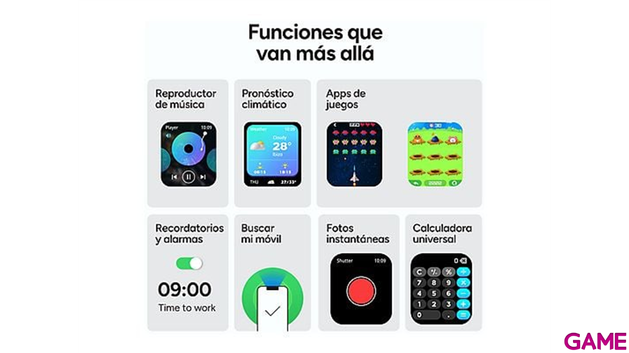 Smartwatch Ksix Pulse 1,83´´ Negro-11