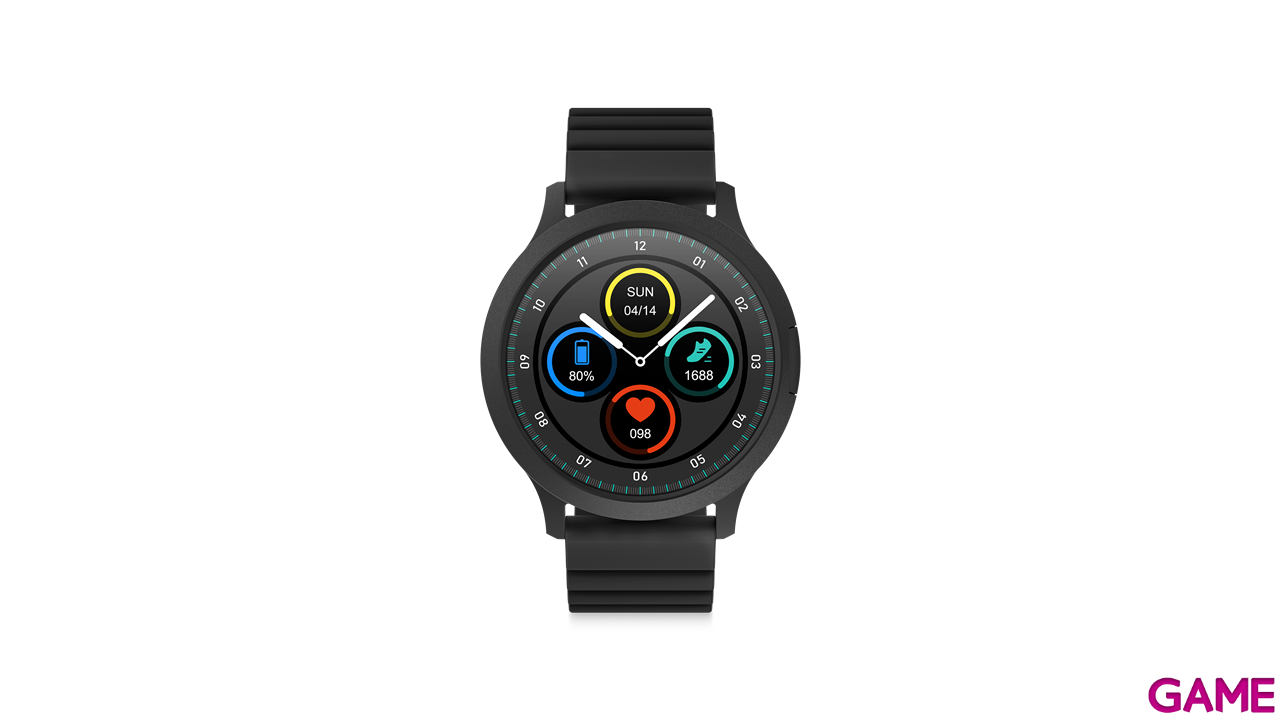 Smartwatch Ksix Core 3, Amoled Negro-0