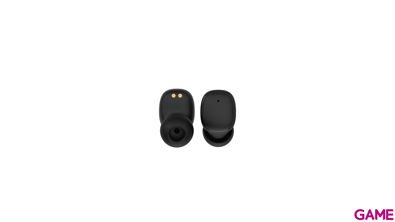 Auriculares Inalámbricos Ksix Neutro Auto Negro-0