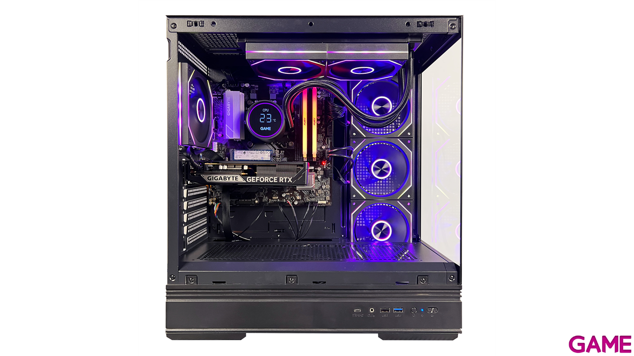 GamePc Pro B760M-A Intel Core i7-14700/16gb/1tb/Rtx 5060Nv/750W/ref Liquida 240/FreeDos-4