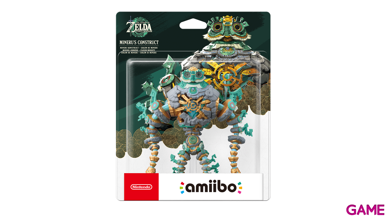 Figura amiibo Golem de Mineru - Colección Zelda TOTK-0