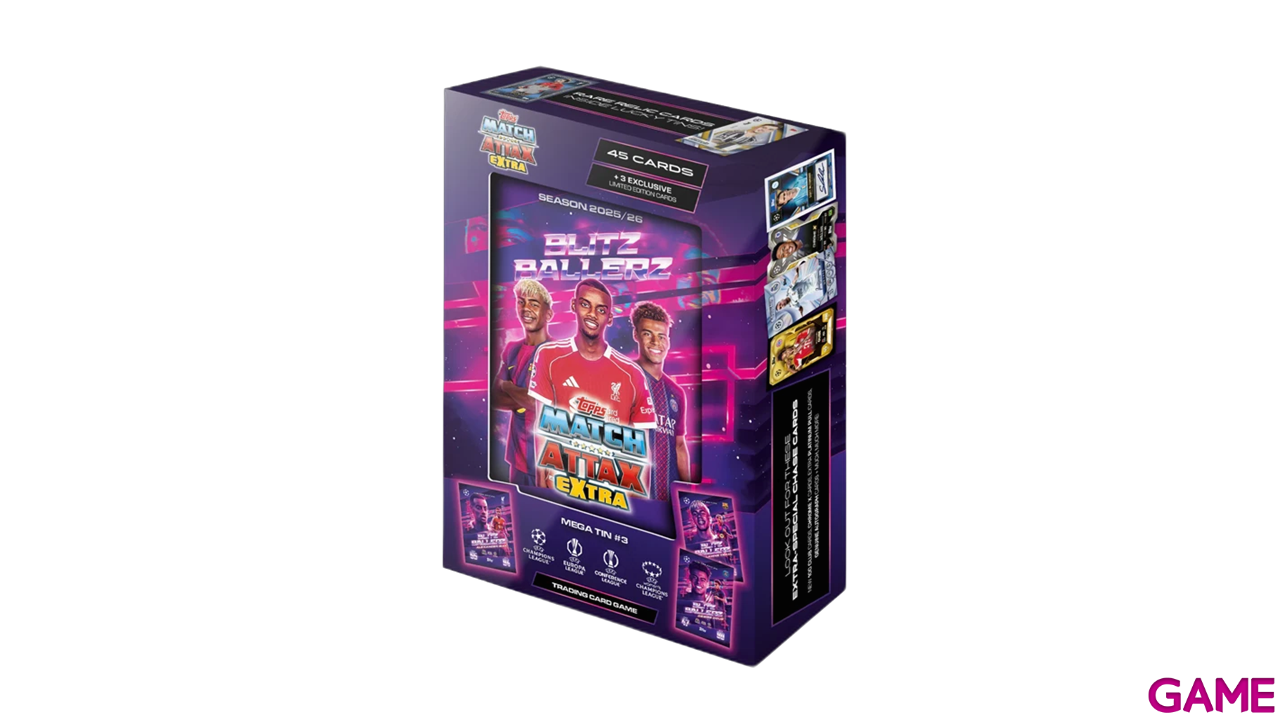 Mega Lata de cartas UCL 2025/26 Match Attax-0
