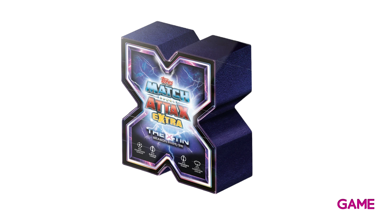 Mega Lata de cartas UCL 2025/26 Match Attax X-1