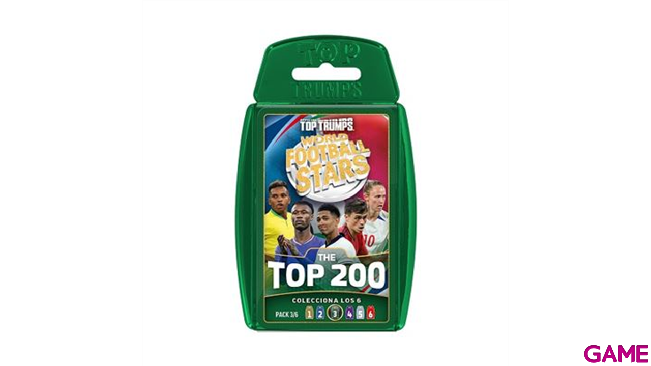 Caja de cartas TCG Futbol Mundial Top 200 - Pack 2 (34 cartas)-1