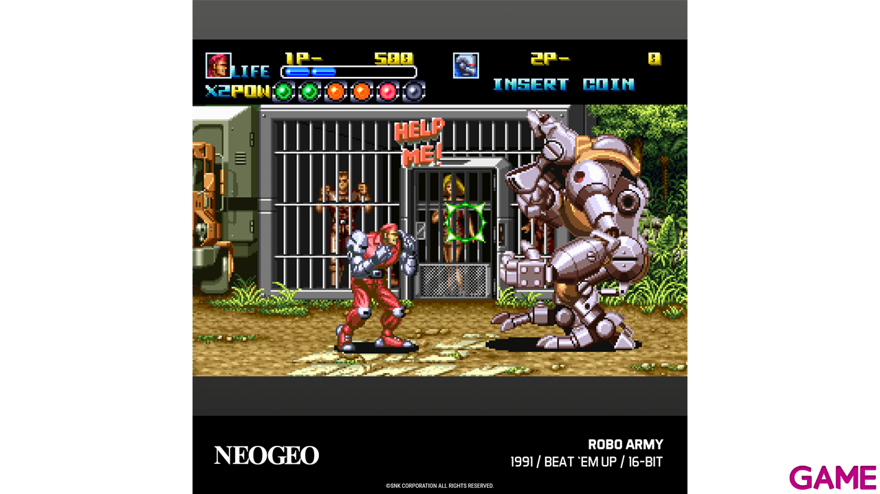 Cartucho Evercade NEOGEO Arcade 4-11