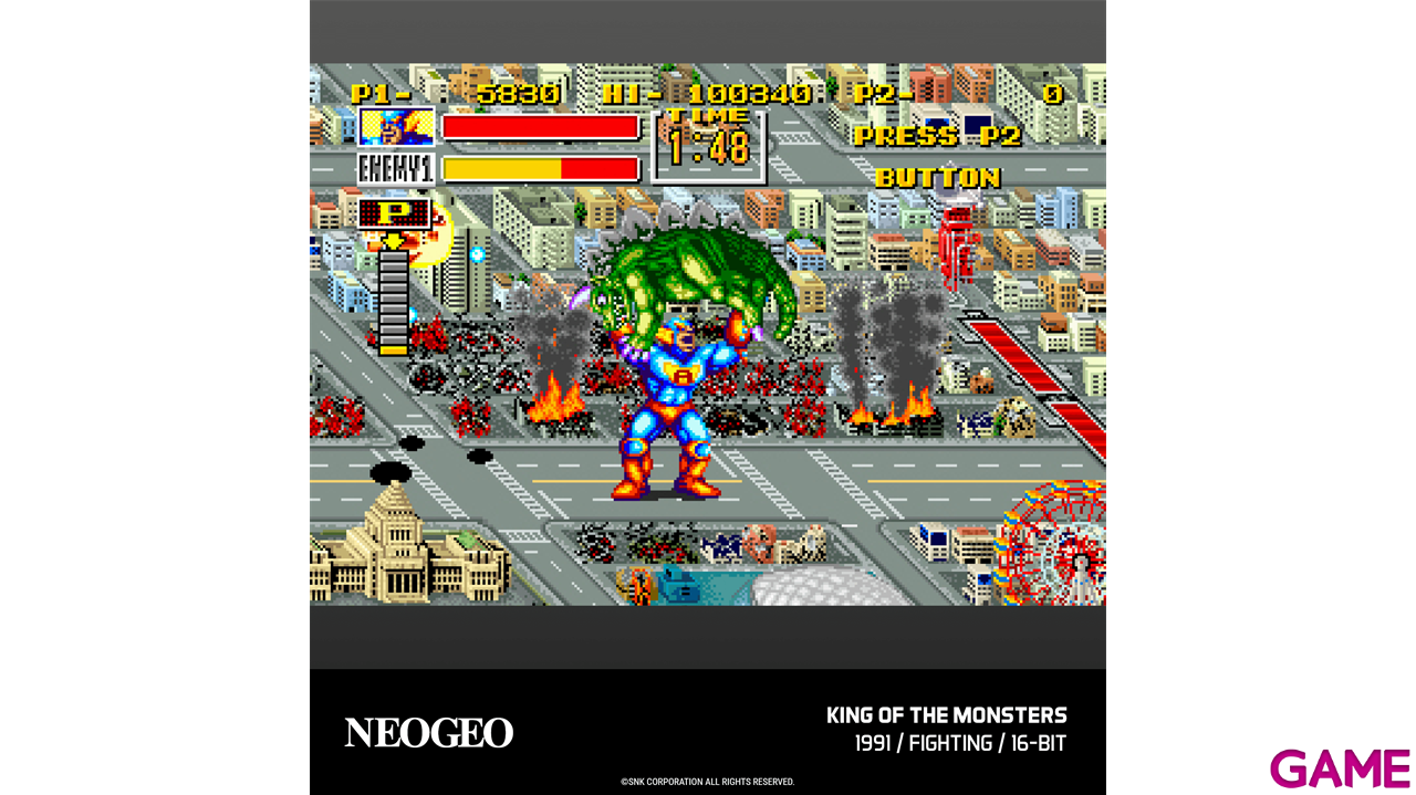 Cartucho Evercade NEOGEO Arcade 4-12