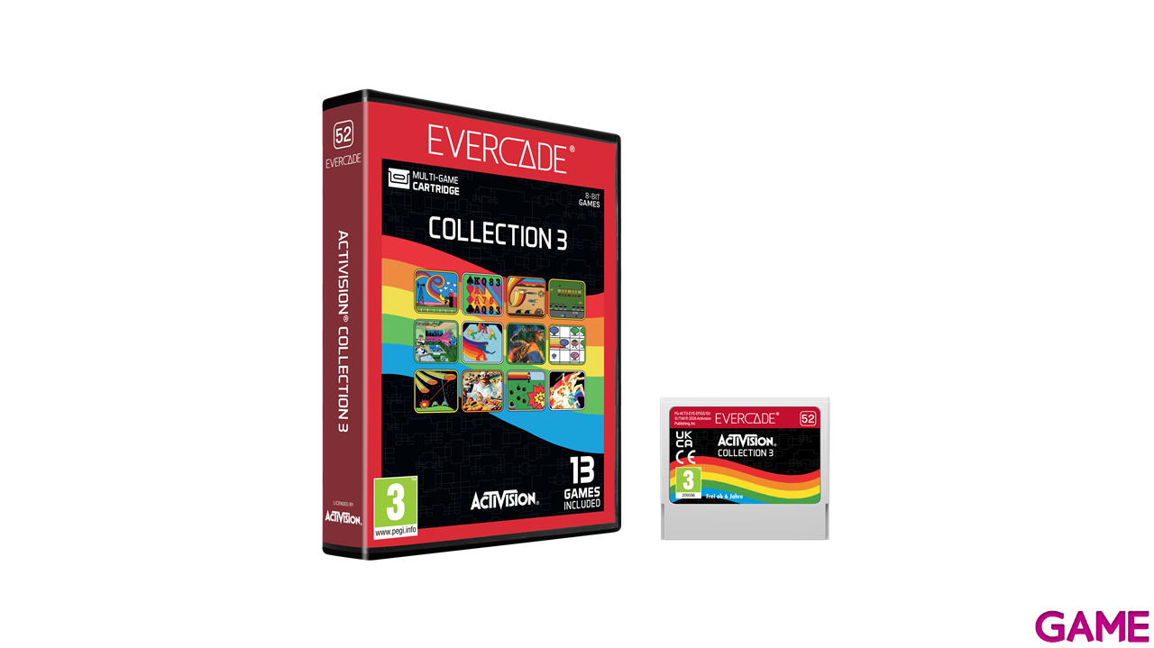 Cartucho Evercade Activision Collection 3-0