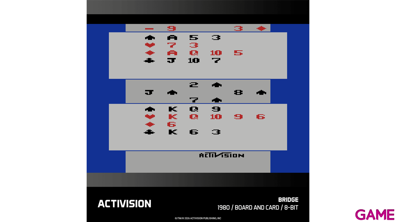 Cartucho Evercade Activision Collection 3-1