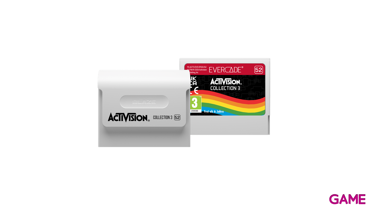 Cartucho Evercade Activision Collection 3-6