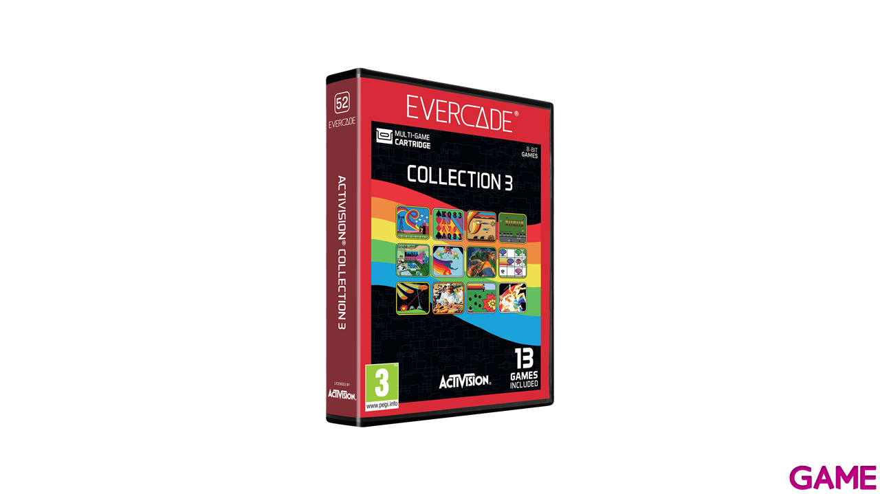 Cartucho Evercade Activision Collection 3-8