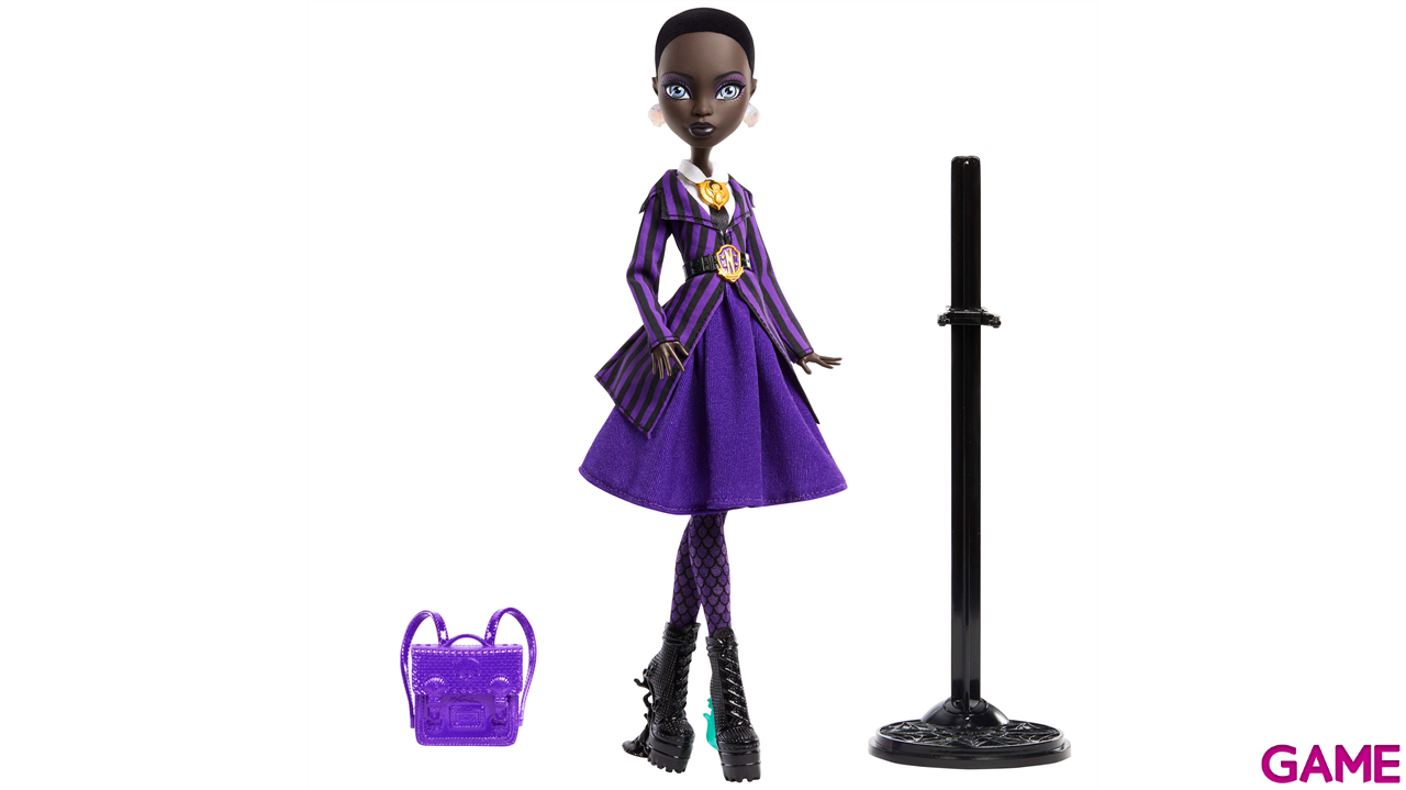 Muñeca de colección Monster High Wednesday Bianca-3
