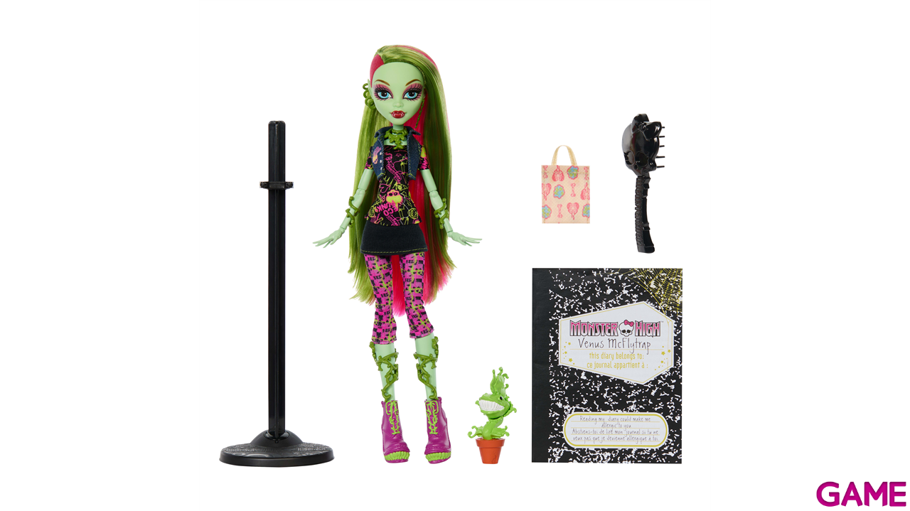 Muñeca de colección Monster High Venus Repro-3