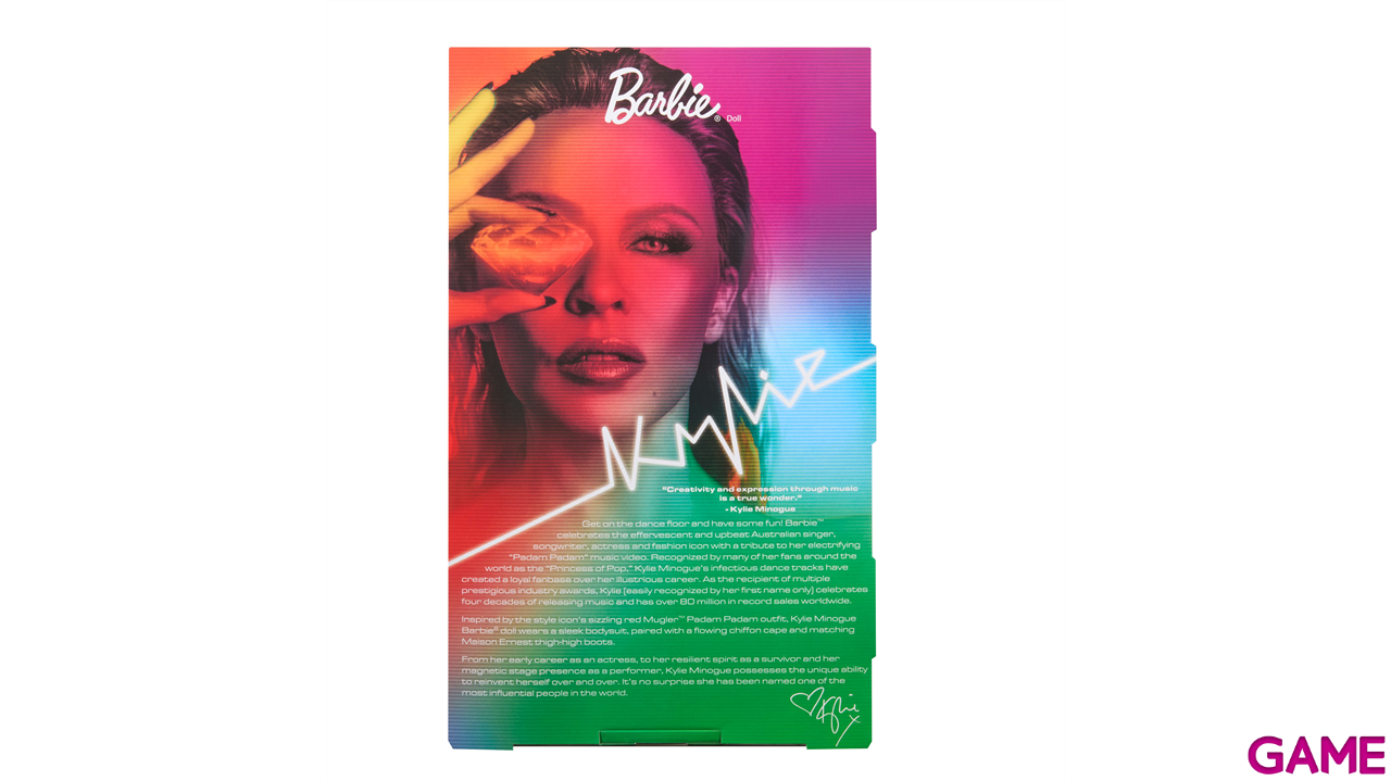 Muñeca de colección Barbie Signature Music Series - Kylie Minogue-0