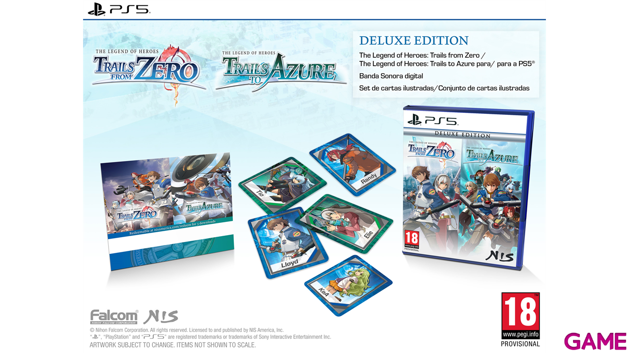 The Legend of Heroes: Trails from Zero / The Legend of Heroes: Trails to Azure Deluxe Edition-0
