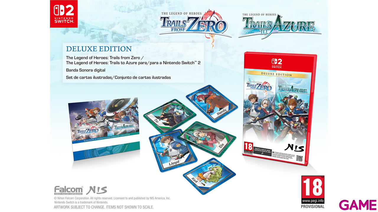 The Legend of Heroes: Trails from Zero / The Legend of Heroes: Trails to Azure Deluxe Edition-0