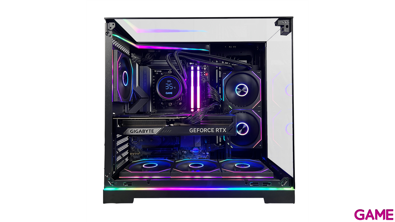 GamePc Sobremesa Gaming Extreme-A Intel Core i7-14700/32gb/1tb/Rtx 5070Nv/750W+/ref Liquida 240/W11-3