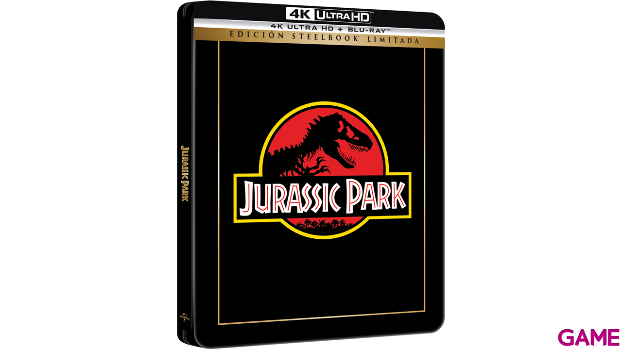 Jurassic Park 4K + BD Edición Steelbook-0