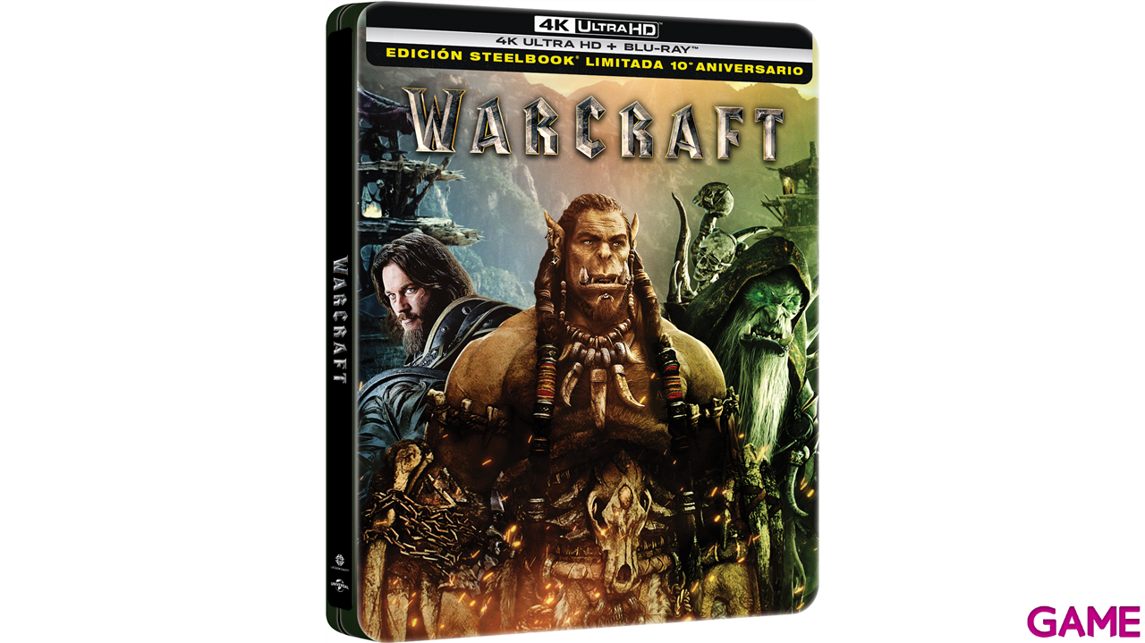Warcraft 4K + BD Edición Steelbook-3