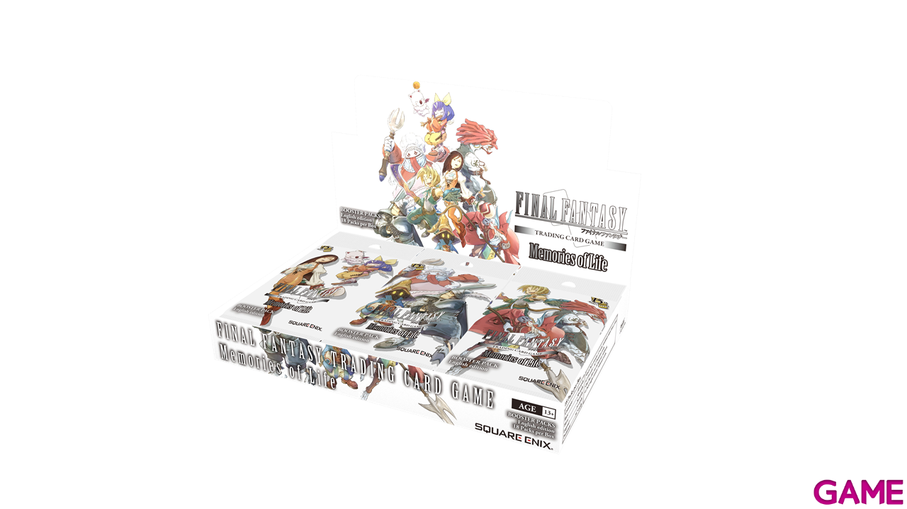 Sobre de cartas Final Fantasy TCG Memories of Life Opus 30-0
