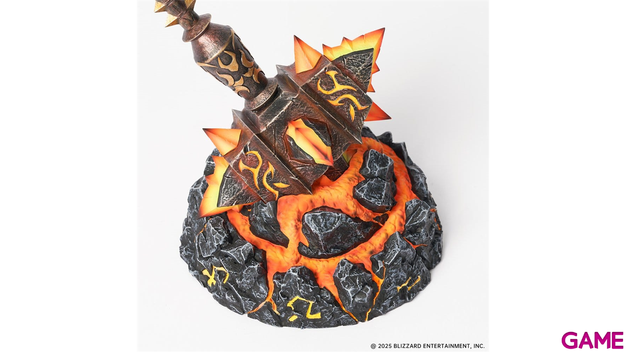 Réplica World of Warcraft Sulfuras, Hand of Ragnaros de 25 cm-3