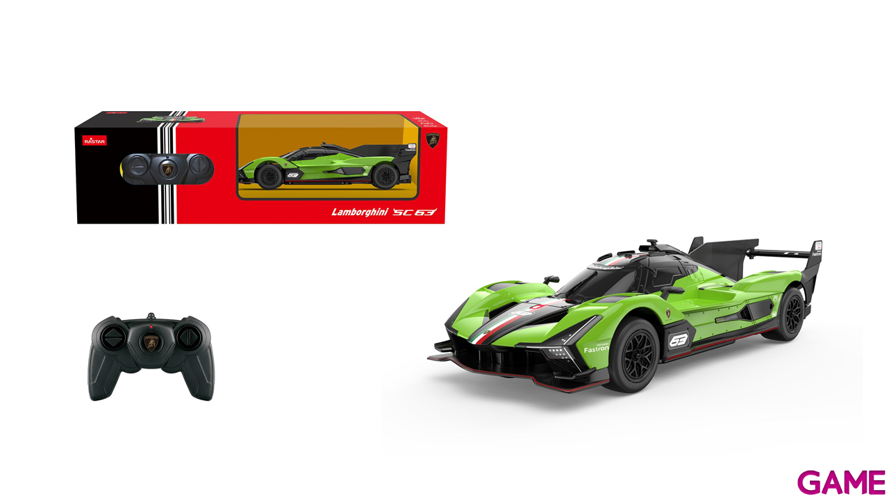 Coche de Radiocontrol escala 1:24 Lamborghini SC63-0