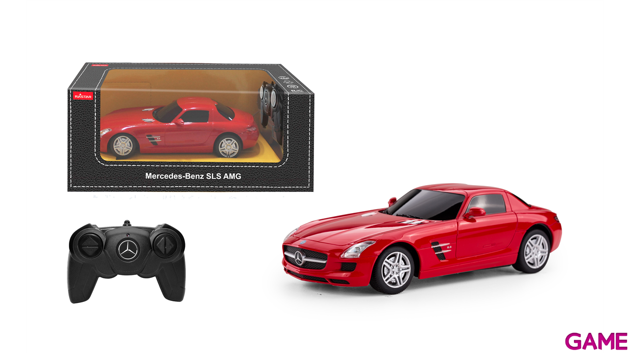 Coche de Radiocontrol escala 1:24 Mercedes-Benz SLS AMG (C197)-1