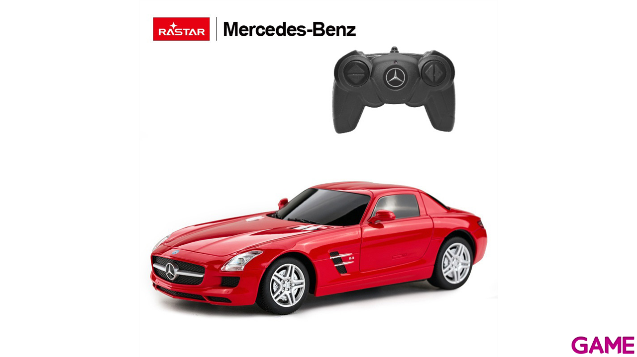 Coche de Radiocontrol escala 1:24 Mercedes-Benz SLS AMG (C197)-3