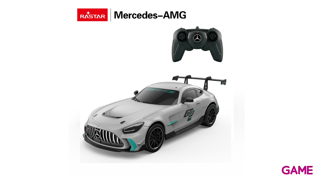 Coche de Radiocontrol escala 1:24 Mercedes-AMG GT2-0