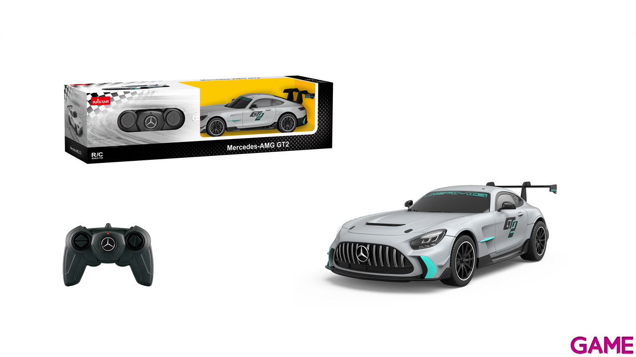 Coche de Radiocontrol escala 1:24 Mercedes-AMG GT2-1