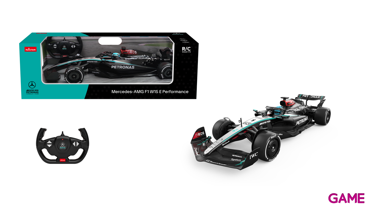 Coche de Radiocontrol escala 1:12 F1 Mercedes-AMG W15 E Performance-2