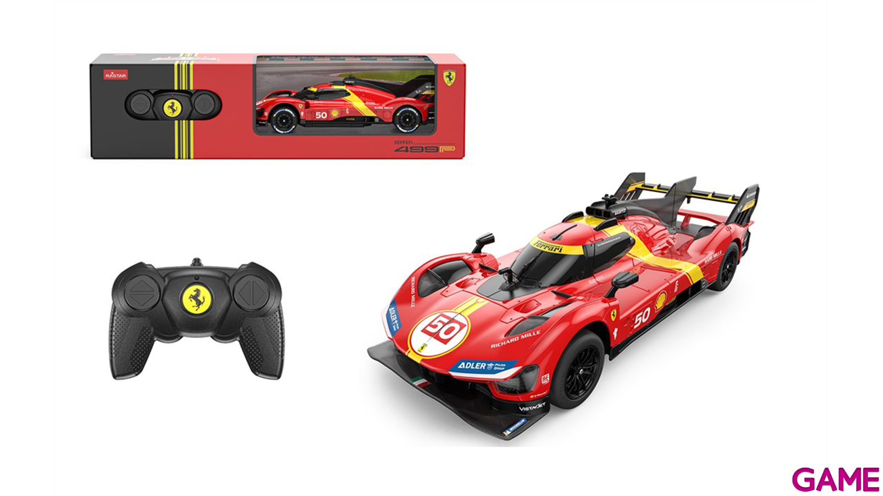 Coche de Radiocontrol escala 1:24 Ferrari 499P-0
