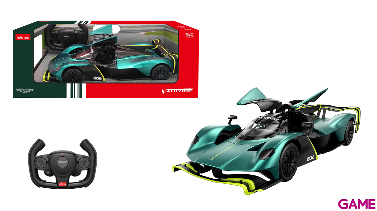 Coche de Radiocontrol escala 1:14 Aston Martin Valkyrie AMR Pro-0