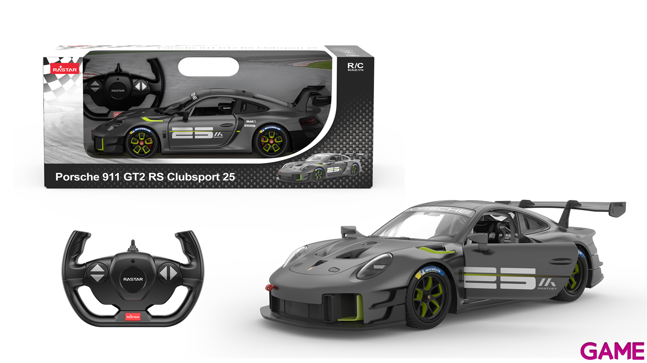 Coche de Radiocontrol escala 1:14 Porsche 911 GT2 RS Clubsport 25-0