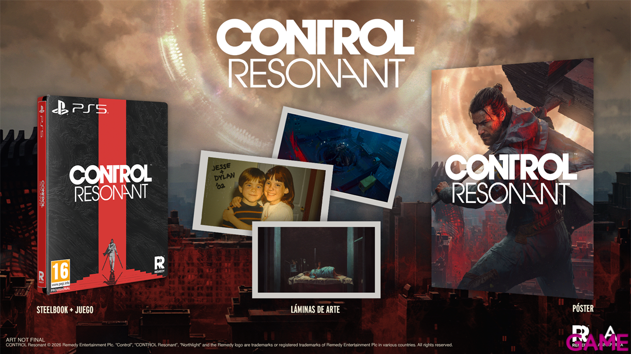 Control Resonant Steelbook Edition-0