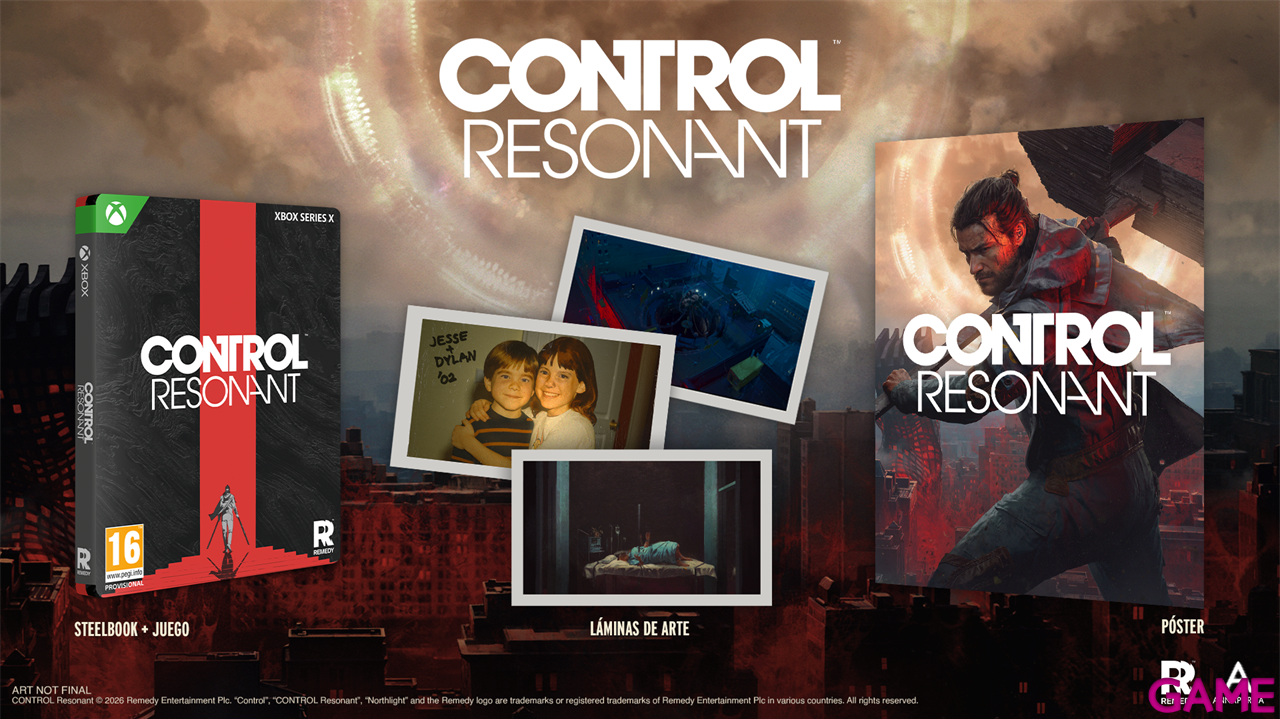 Control Resonant Steelbook Edition-0