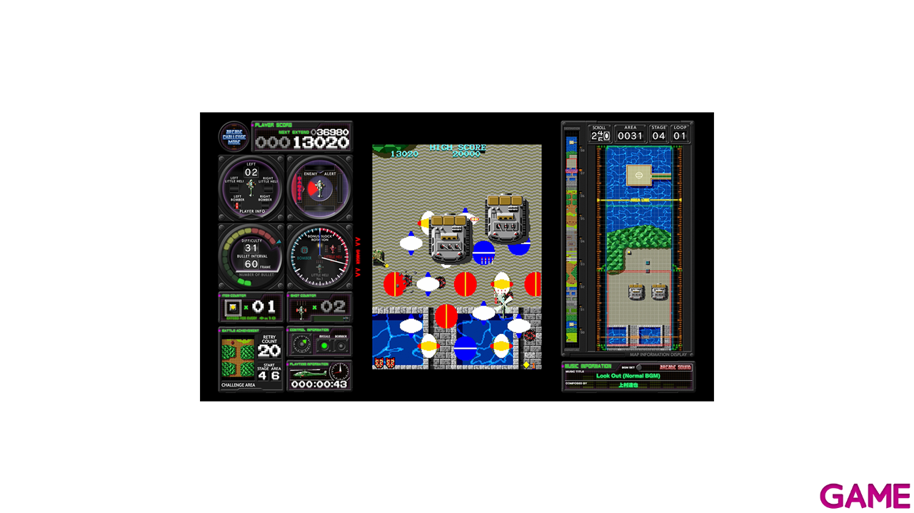 Toaplan Arcade Garage Kyukyoku Tiger-Heli-1