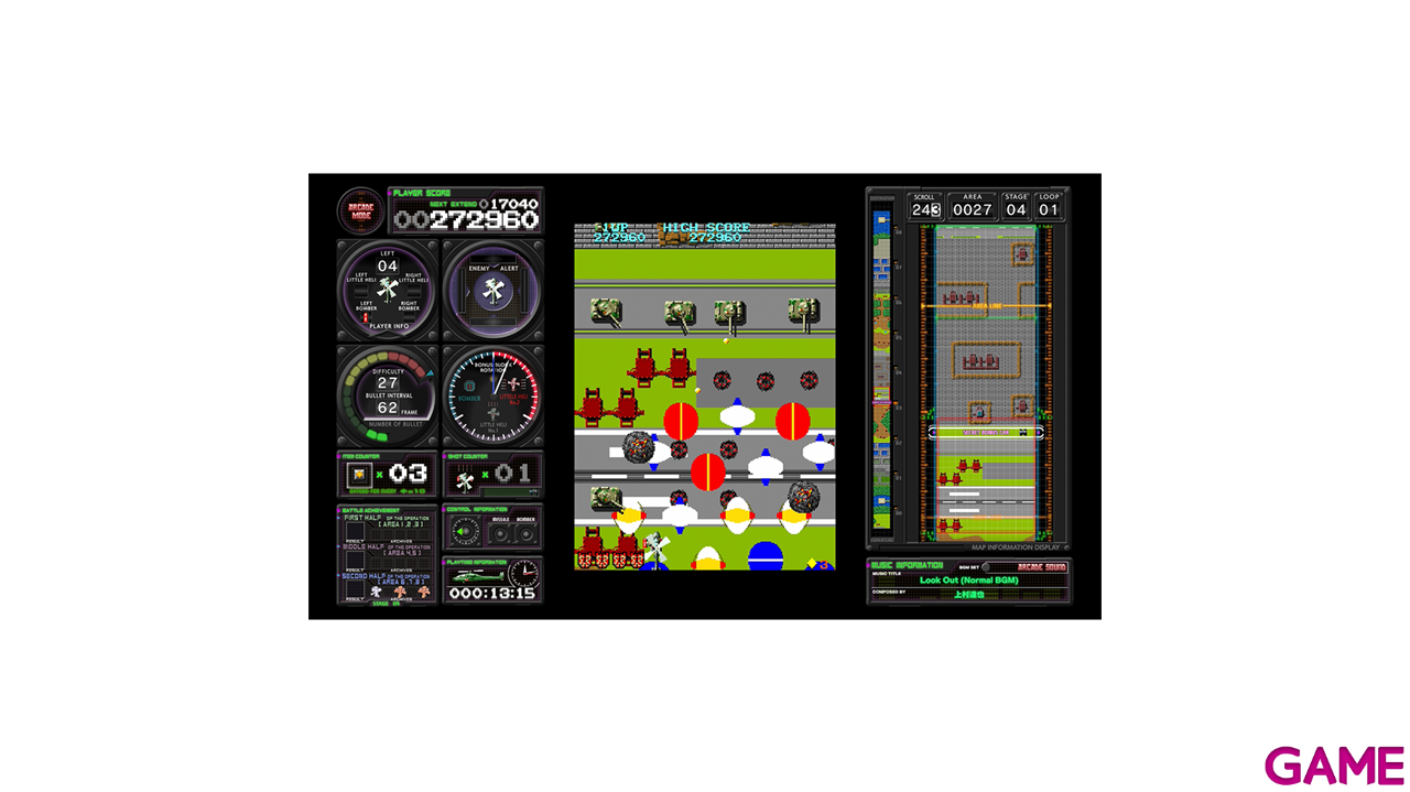 Toaplan Arcade Garage Kyukyoku Tiger-Heli-5