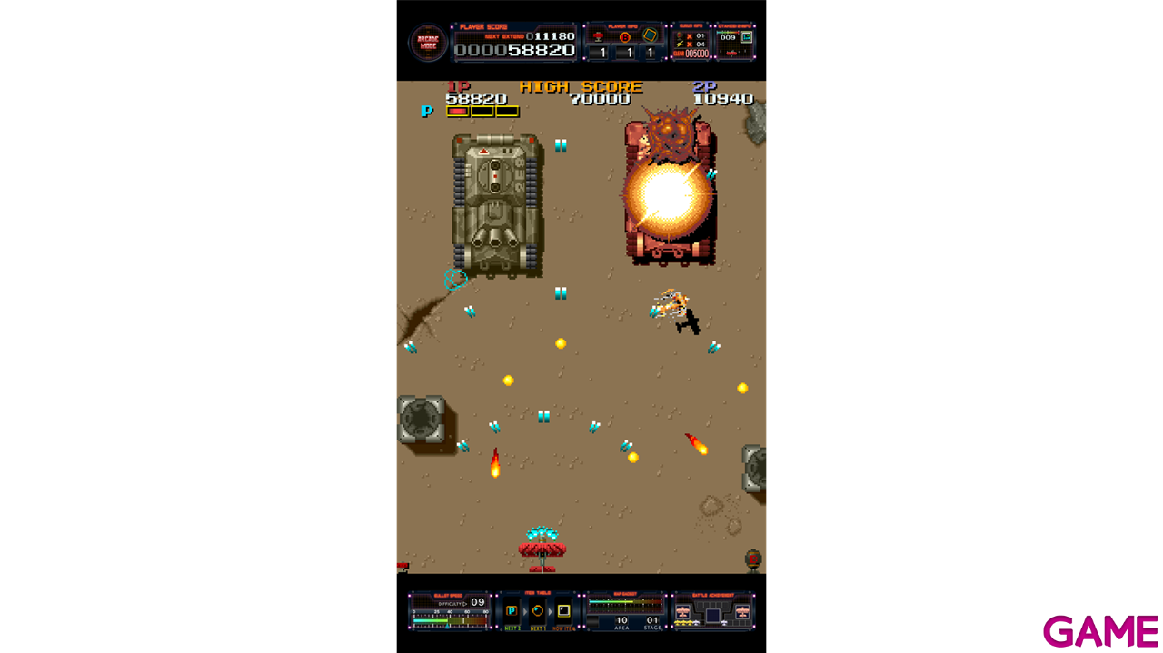 Toaplan Arcade Garage Flying Fire Shark-4