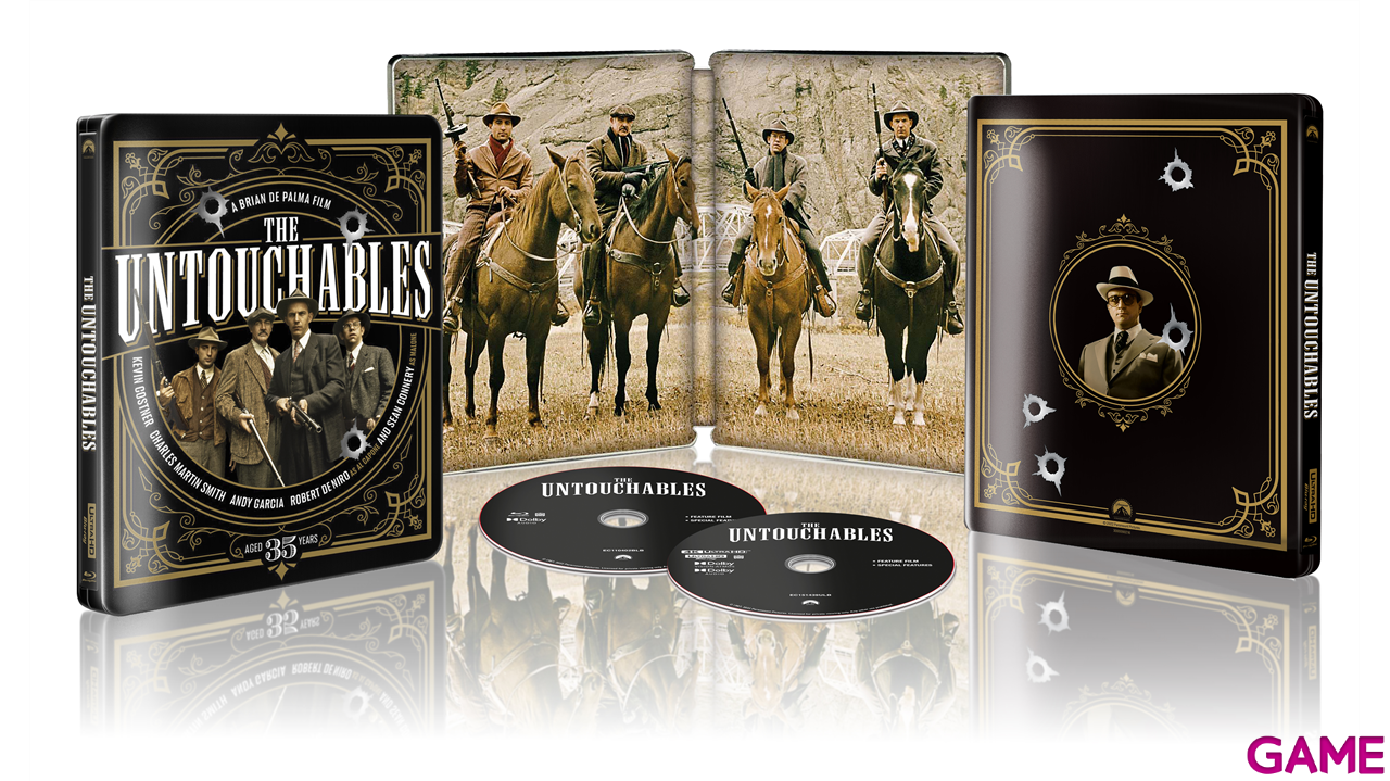 Los Intocables de Eliot Ness 4K + BD Edición Steelbook-0