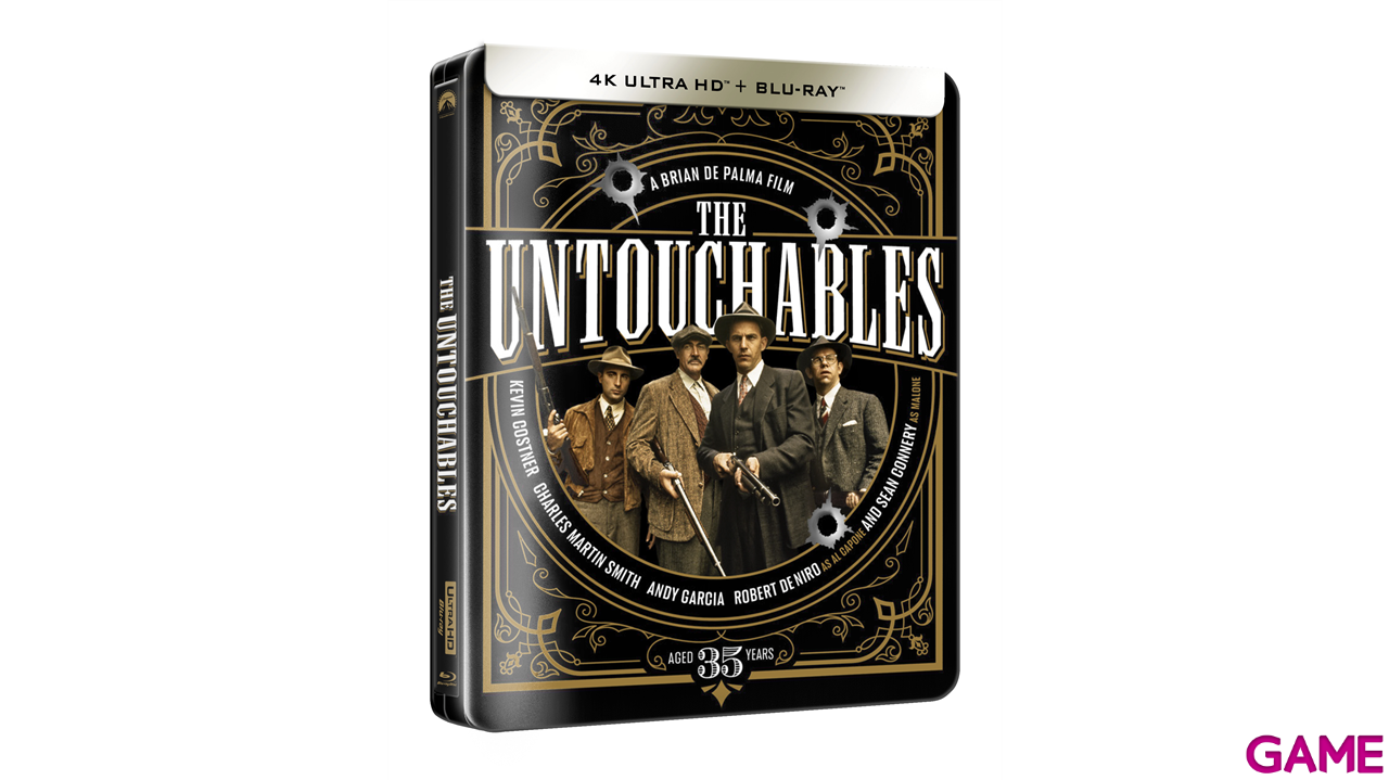 Los Intocables de Eliot Ness 4K + BD Edición Steelbook-2