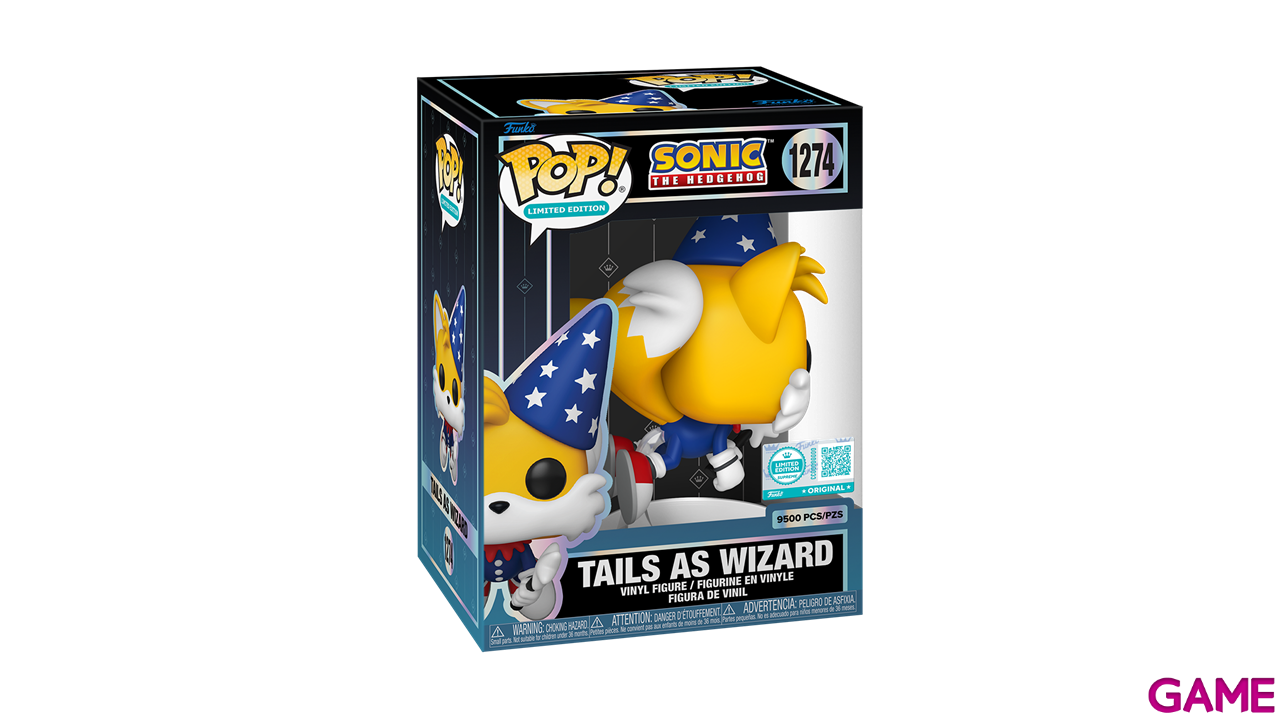 Figura POP Supreme Limited Edition: Sonic - Tails as Wizard-1