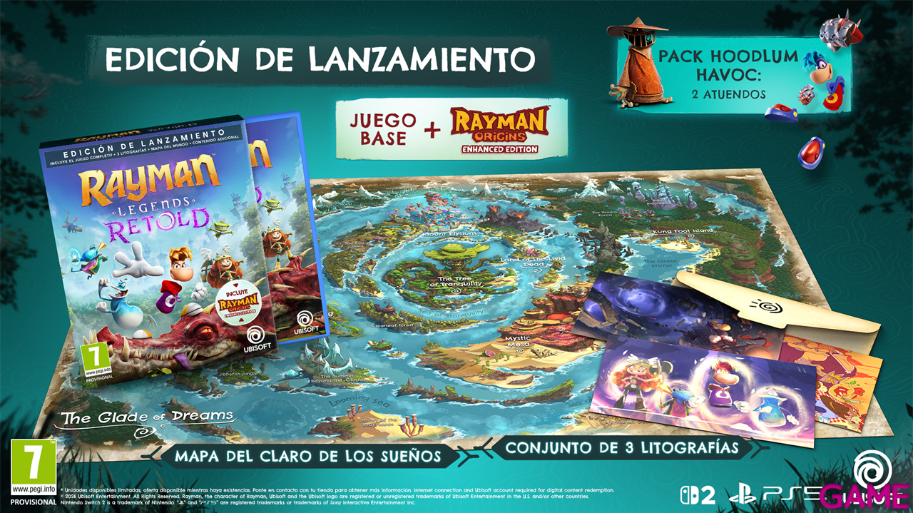 Rayman Legends Retold Launch Edition-0