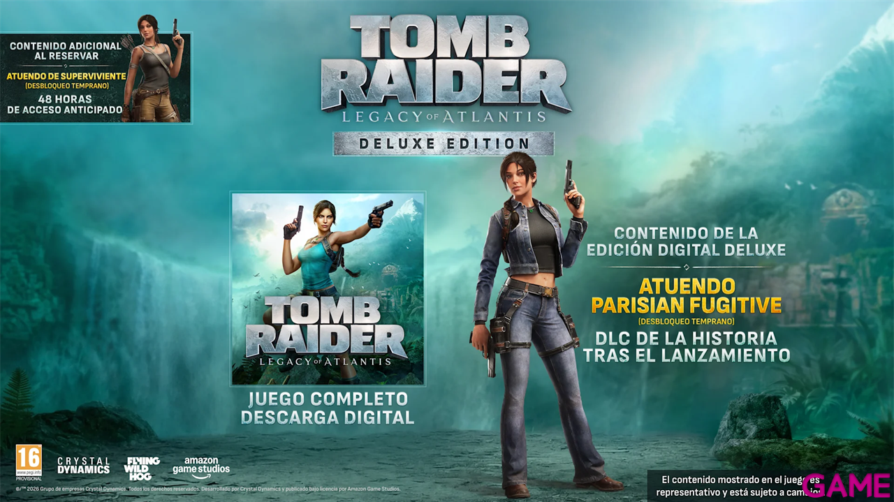 Tomb Raider Legacy of Atlantis Deluxe Edition-0