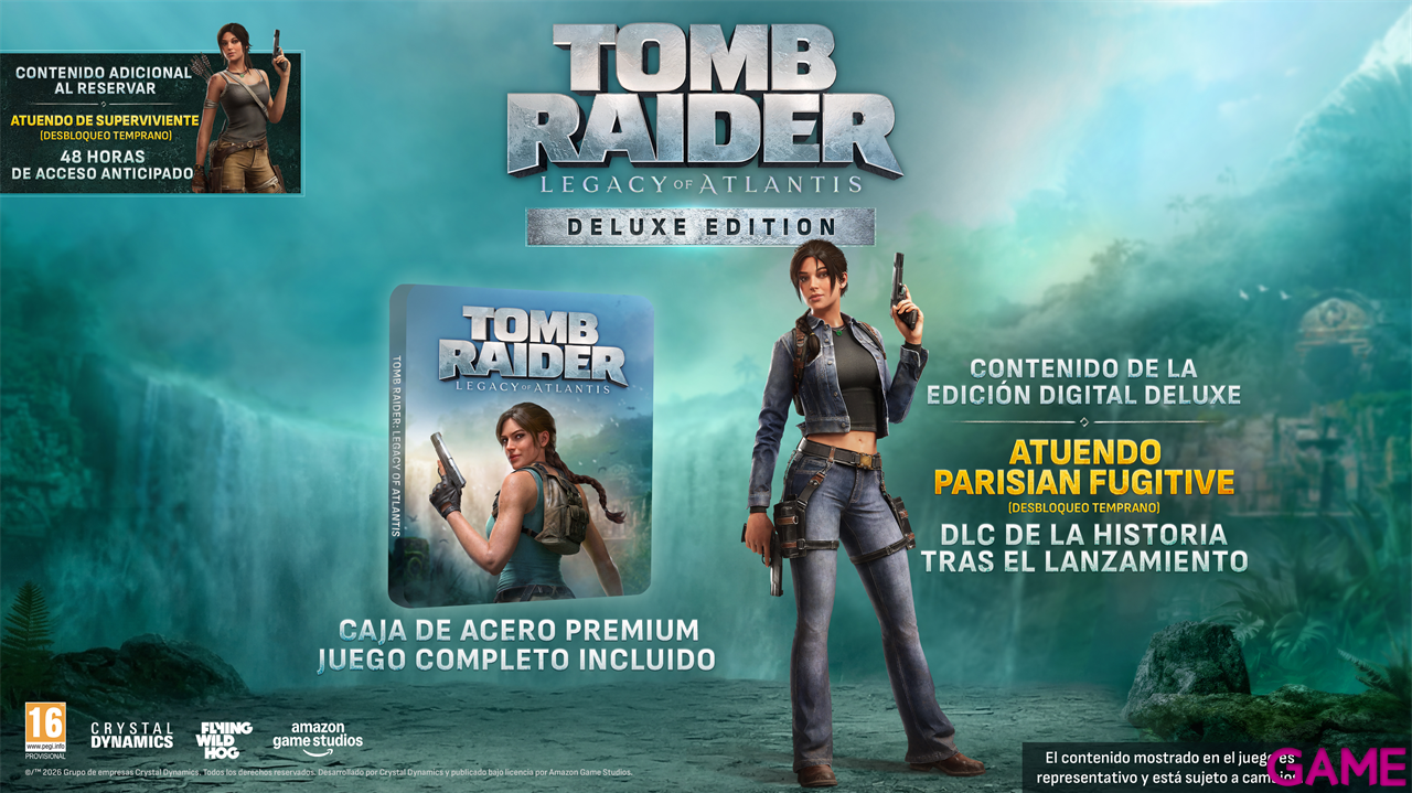 Tomb Raider Legacy of Atlantis Deluxe Edition-0