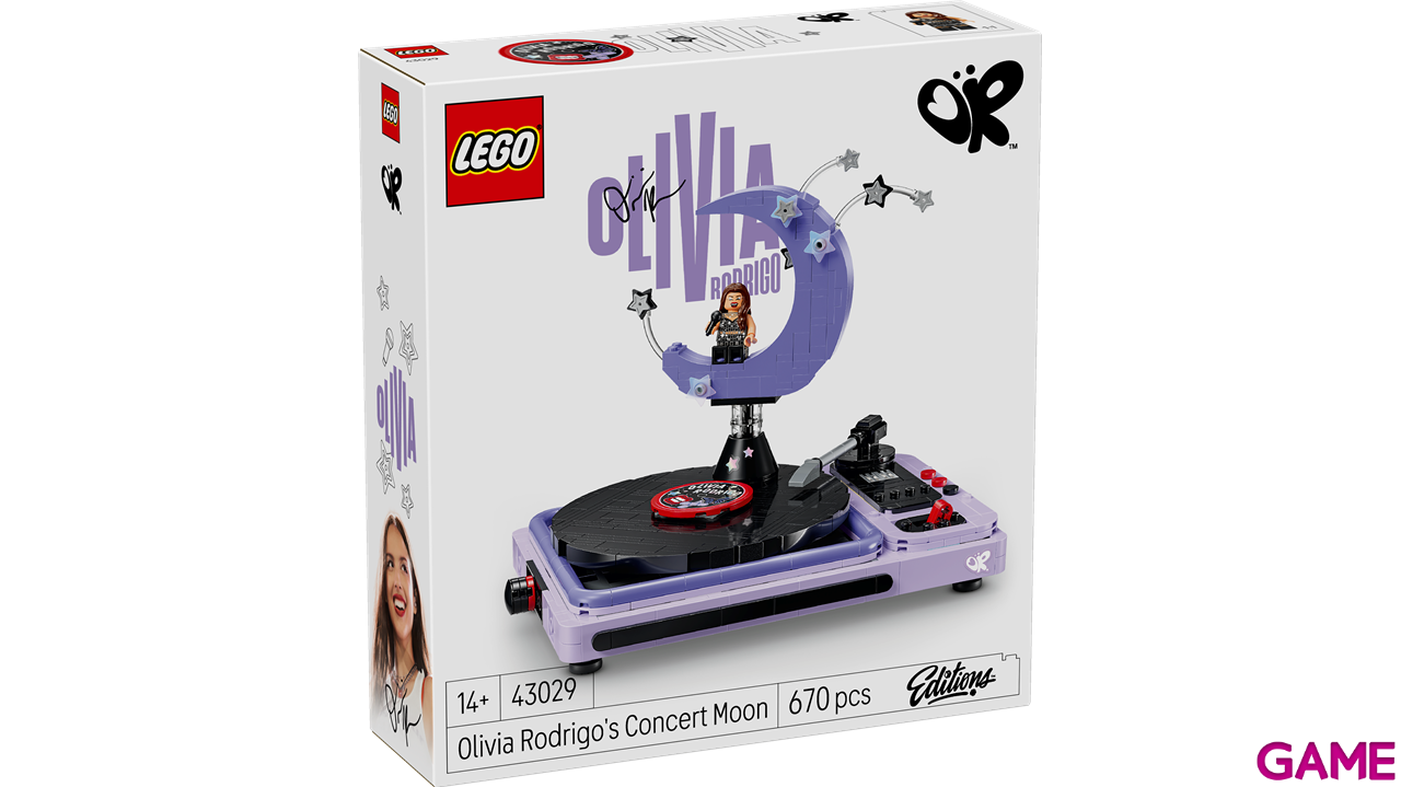 LEGO Editions Music Luna de Concierto de Olivia Rodrigo 43029-5