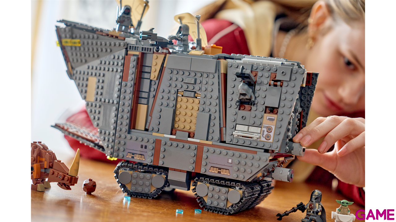 LEGO Star Wars Reptador de las Arenas del Exterior y Mudhorn 75453-0