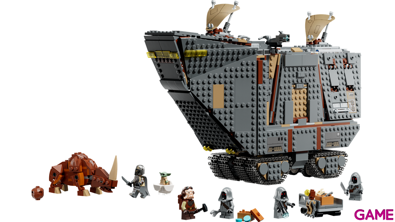 LEGO Star Wars Reptador de las Arenas del Exterior y Mudhorn 75453-1