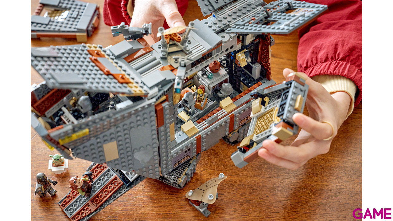 LEGO Star Wars Reptador de las Arenas del Exterior y Mudhorn 75453-2