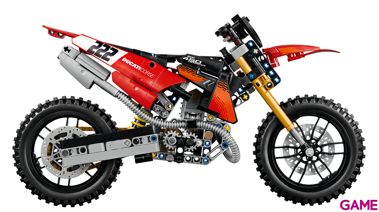 LEGO Technic Ducati Desmo450 MX Factory 42238-2