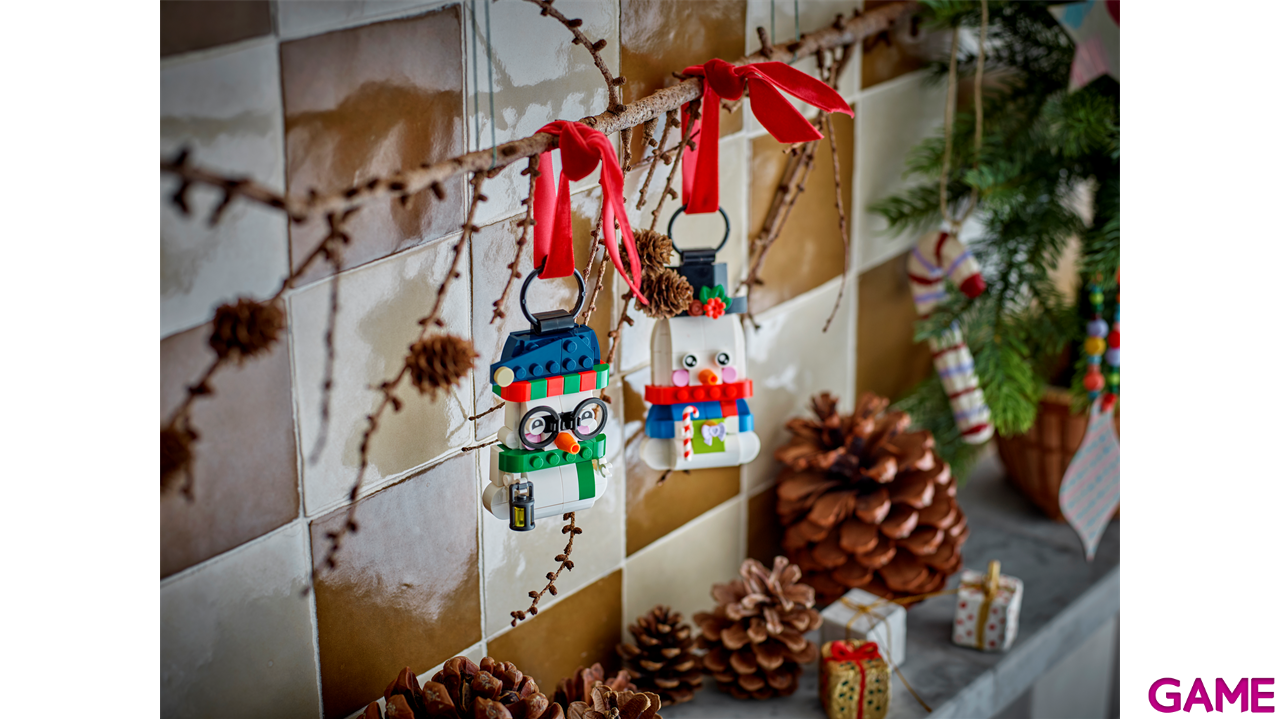 LEGO Adornos de Muñecos de Nieve 40812-0